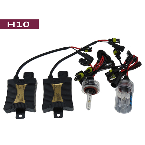 35W H10 Slim HID Xenon Conversion Kit Head light Bulbs Lamp 3000K 4300K-12000K - Click Image to Close